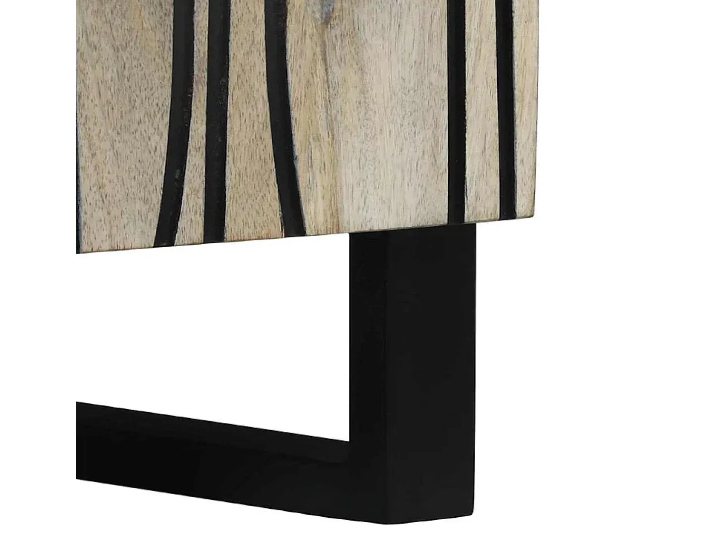 Vitrina 60 x 33.5 x 75 cm Madera maciza de Mango