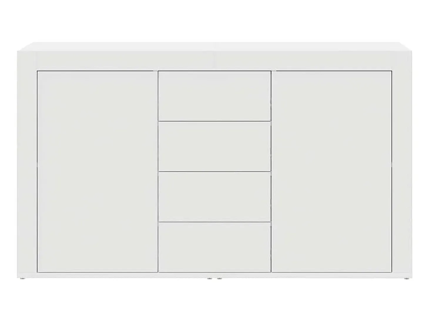 Vitrina con cajón 120 x 36 x 69 cm Madera contrachapada