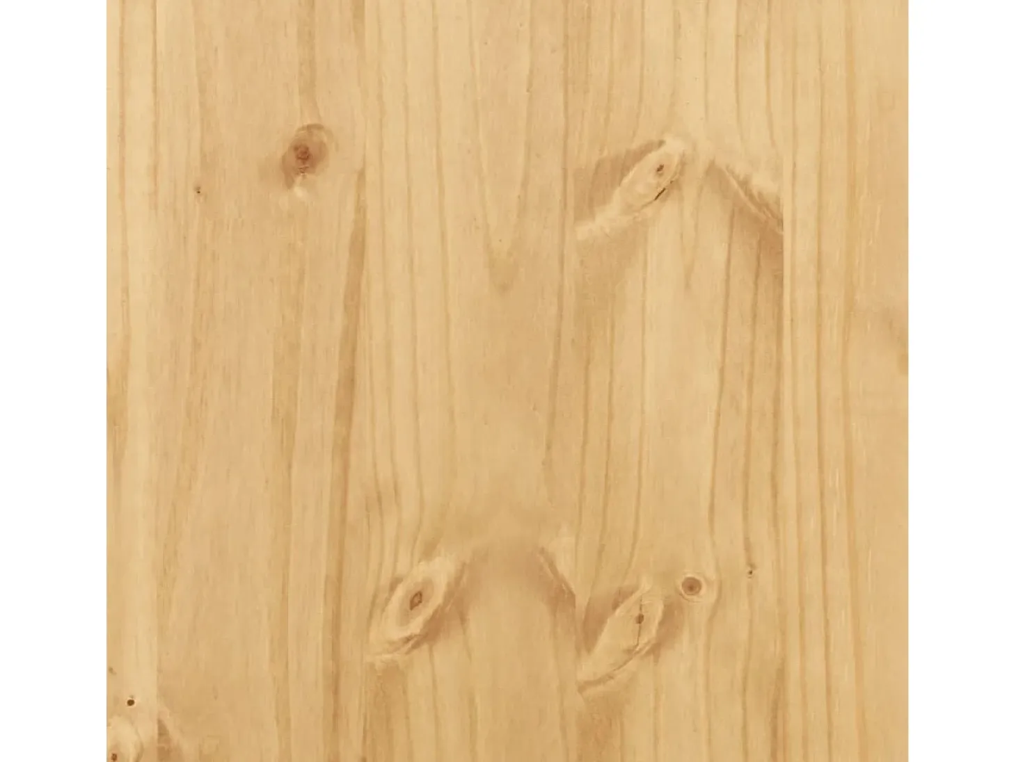 Vitrina de cristal Corona 100x48,5x179 cm madera maciza de pino