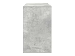 Vitrina Gris hormigón 120 x 41 x 75 cm Madera contrachapada