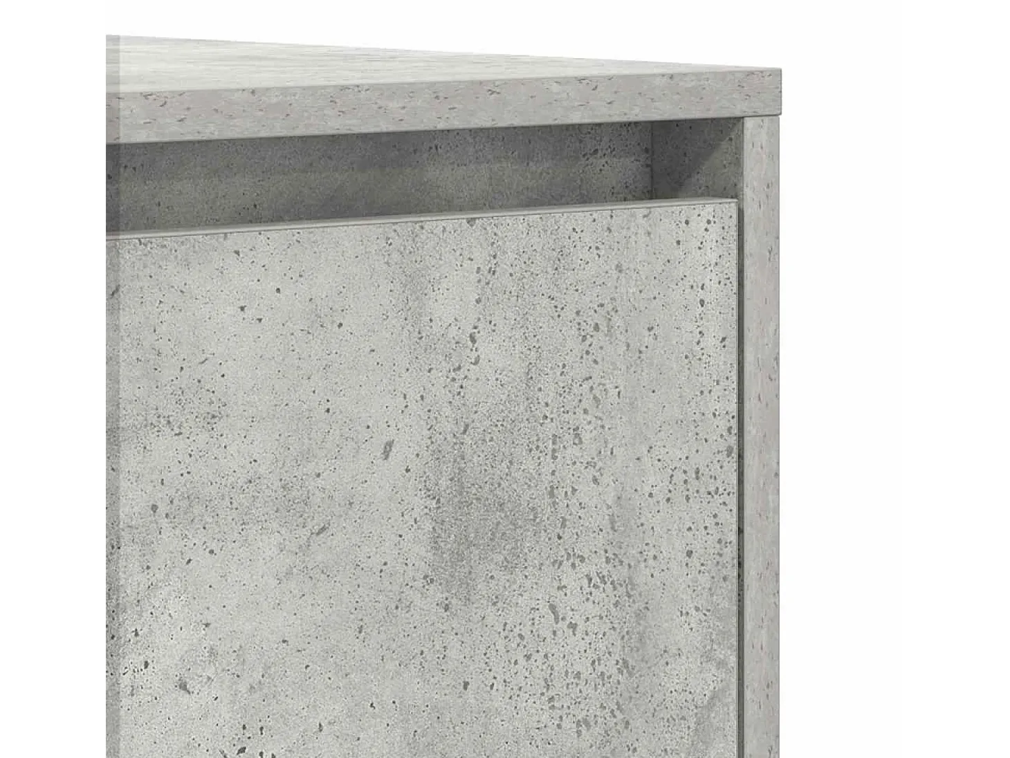 Vitrina Gris hormigón 120 x 41 x 75 cm Madera contrachapada