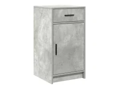 Vitrina Gris hormigón 40 x 40.5 x 75 cm Madera contrachapada