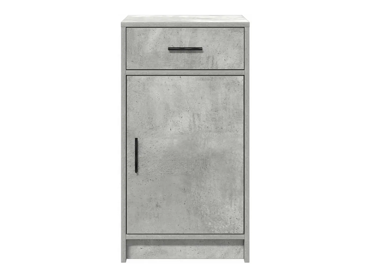 Vitrina Gris hormigón 40 x 40.5 x 75 cm Madera contrachapada