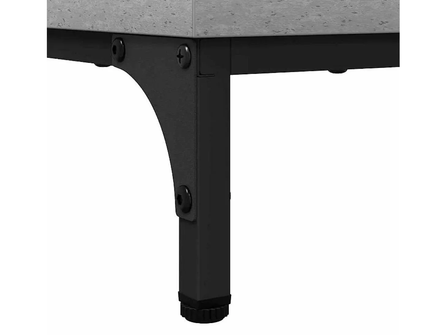 Vitrina Gris hormigón 69.5 x 33 x 82 cm Madera contrachapada