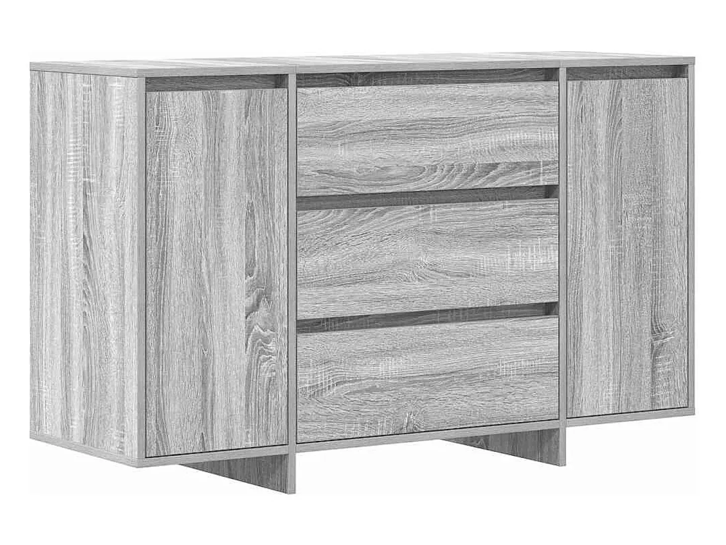 Vitrina Gris sonoma 120 x 41 x 75 cm Madera contrachapada