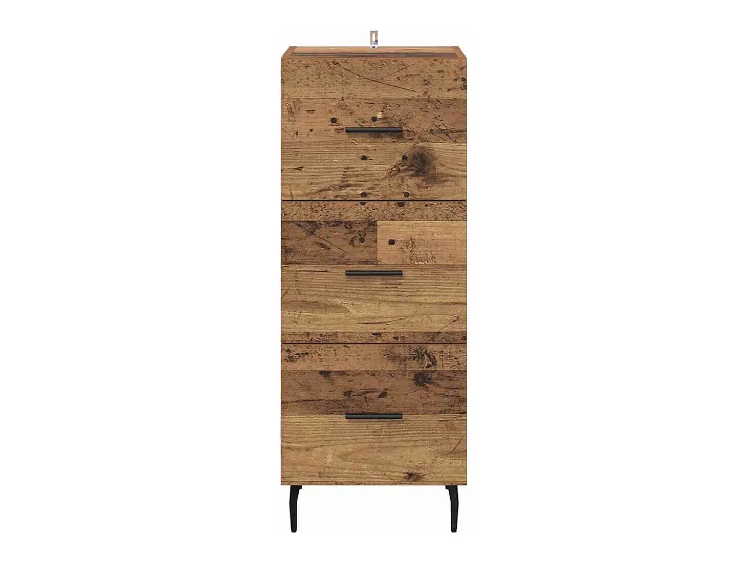 Vitrina Madera vieja 34 x 34.5 x 90 cm Madera contrachapada