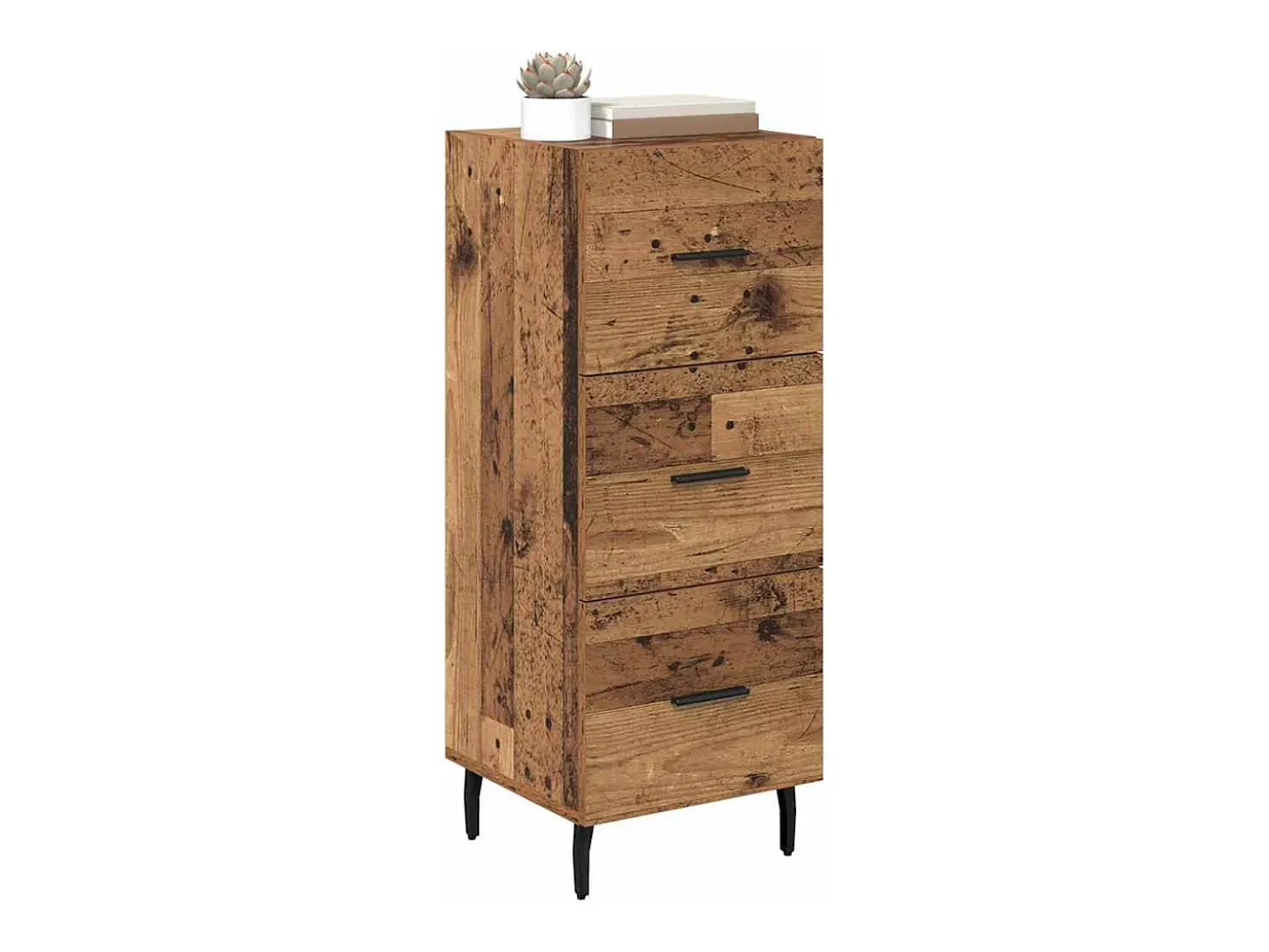 Vitrina Madera vieja 34 x 34.5 x 90 cm Madera contrachapada
