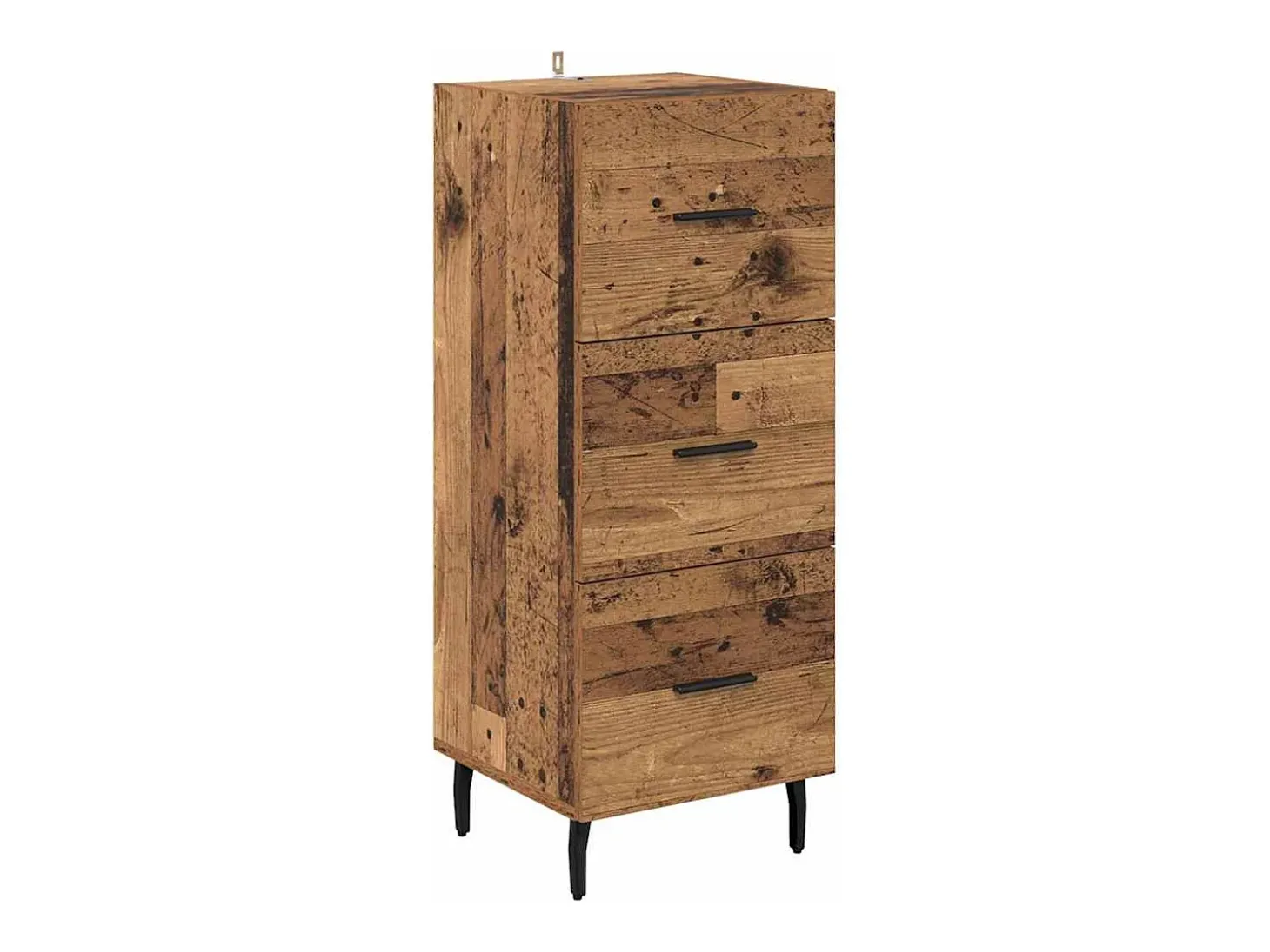 Vitrina Madera vieja 34 x 34.5 x 90 cm Madera contrachapada