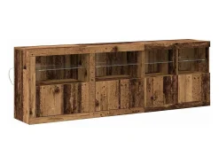 Vitrina Madera vieja 202 x 37 x 67 cm Madera contrachapada