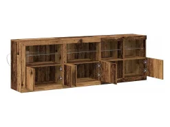 Vitrina Madera vieja 202 x 37 x 67 cm Madera contrachapada