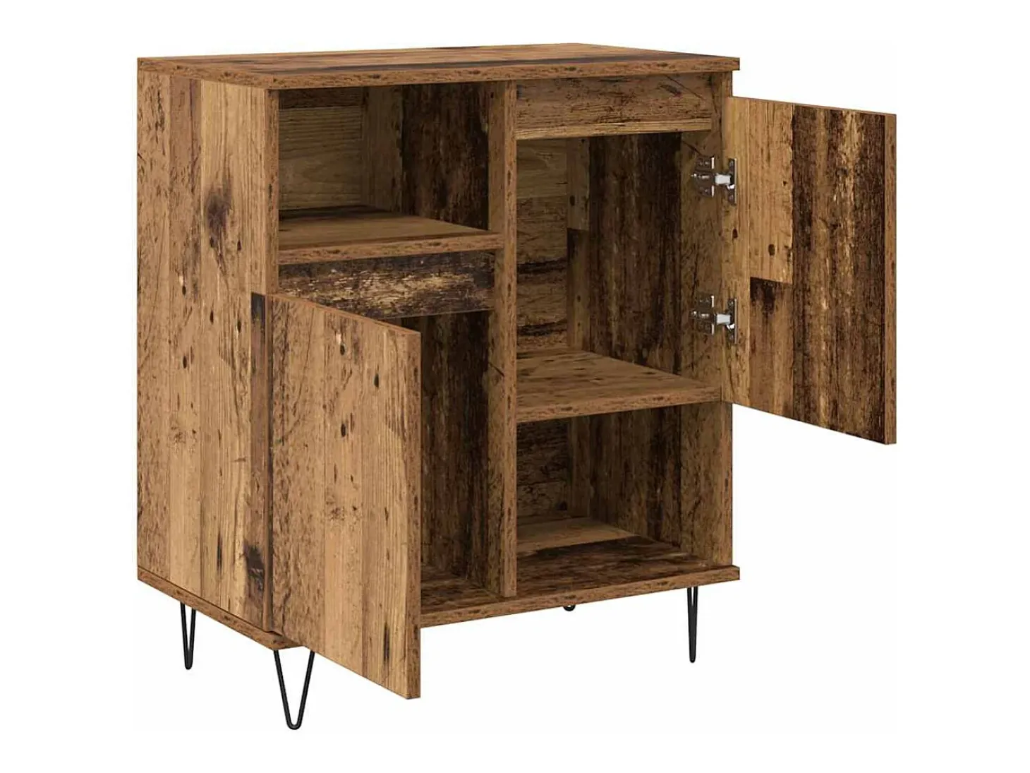 Vitrina Madera vieja 60 x 35 x 70 cm Madera contrachapada