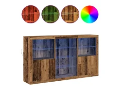 Vitrina Madera vieja 181.5 x 37 x 100 cm Madera contrachapada