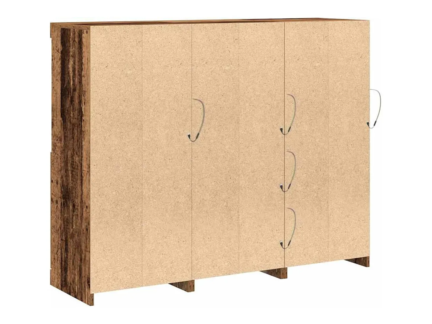 Vitrina Madera vieja 123 x 37 x 100 cm Madera contrachapada