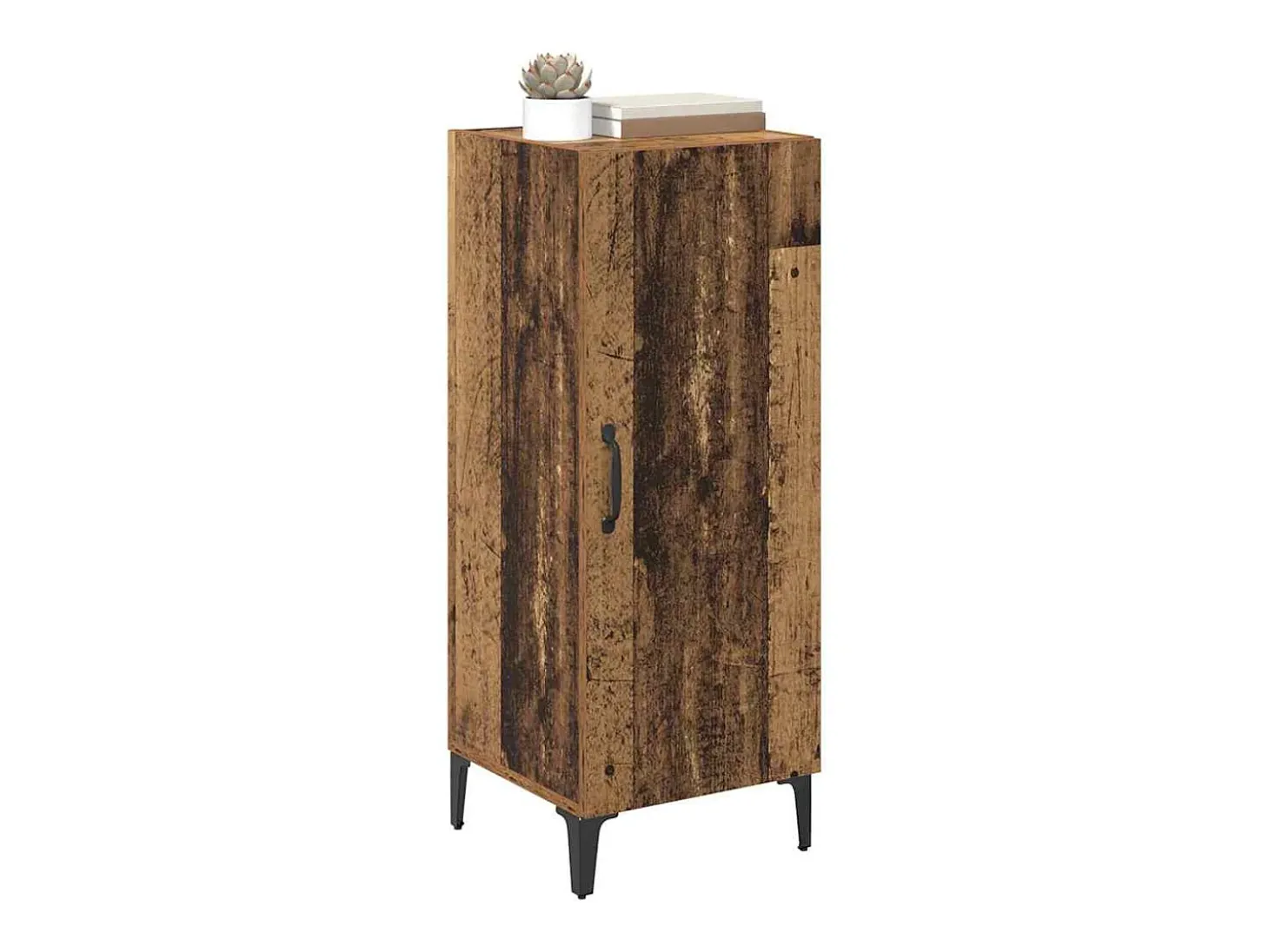 Vitrina Madera vieja 34.5 x 34 x 90 cm Madera contrachapada