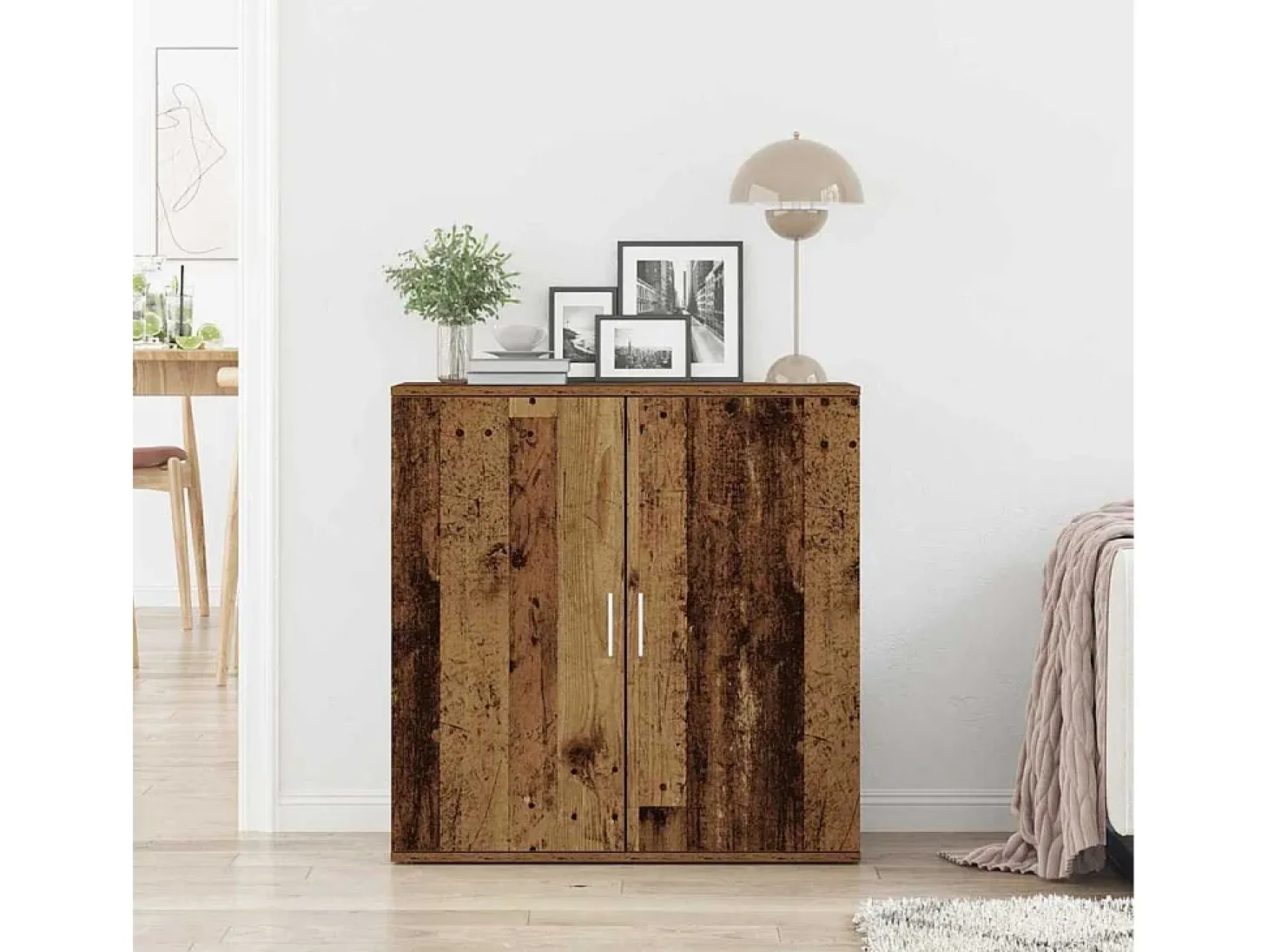 Vitrina Madera vieja 79 x 38 x 80 cm Madera contrachapada