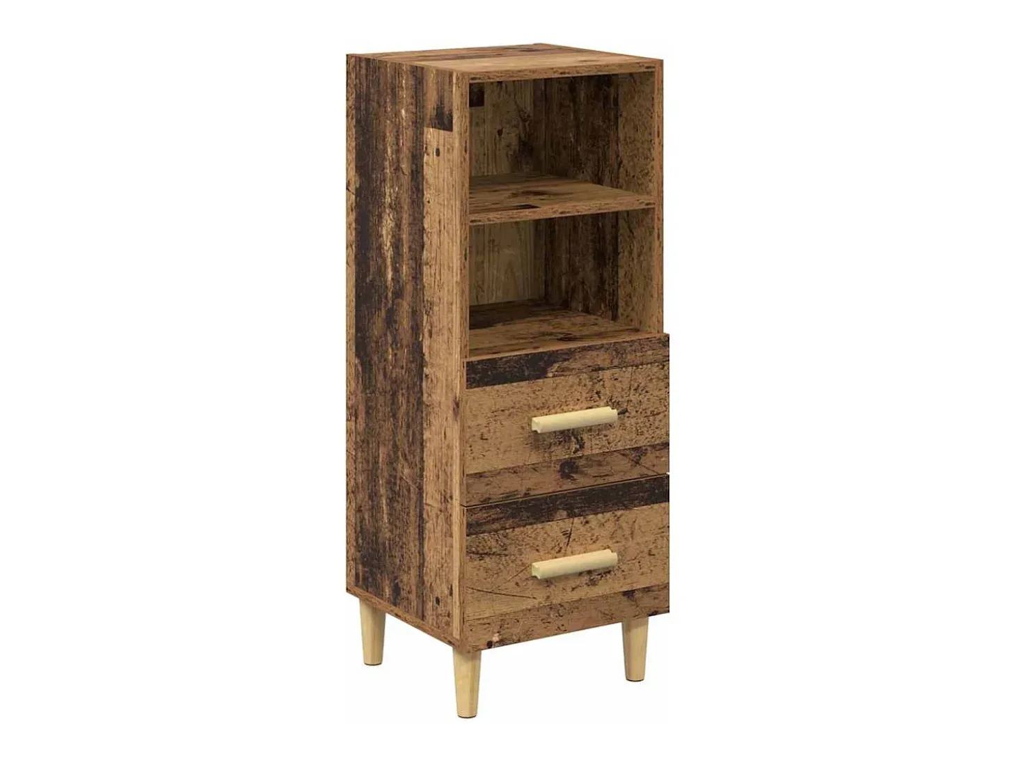Vitrina Madera vieja 34 x 34.5 x 90 cm Madera contrachapada