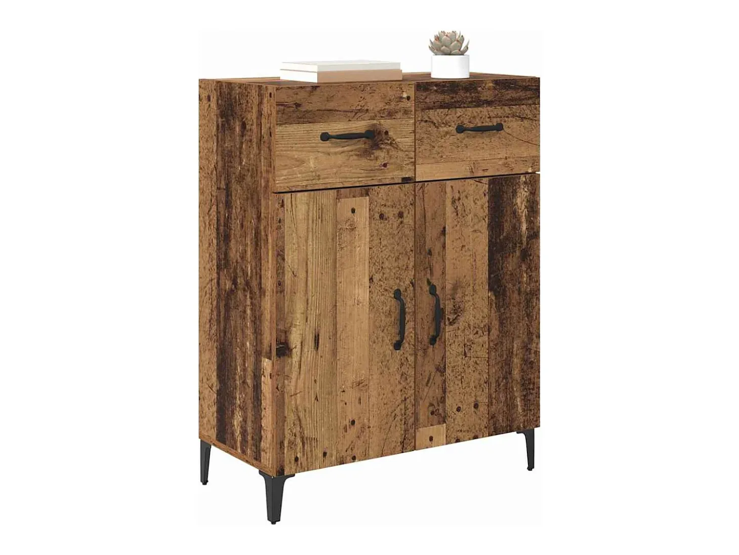 Vitrina Madera vieja 34 x 69.5 x 90 cm Madera contrachapada