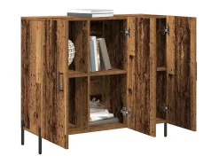 Vitrina Madera vieja 90 x 34 x 80 cm Madera contrachapada