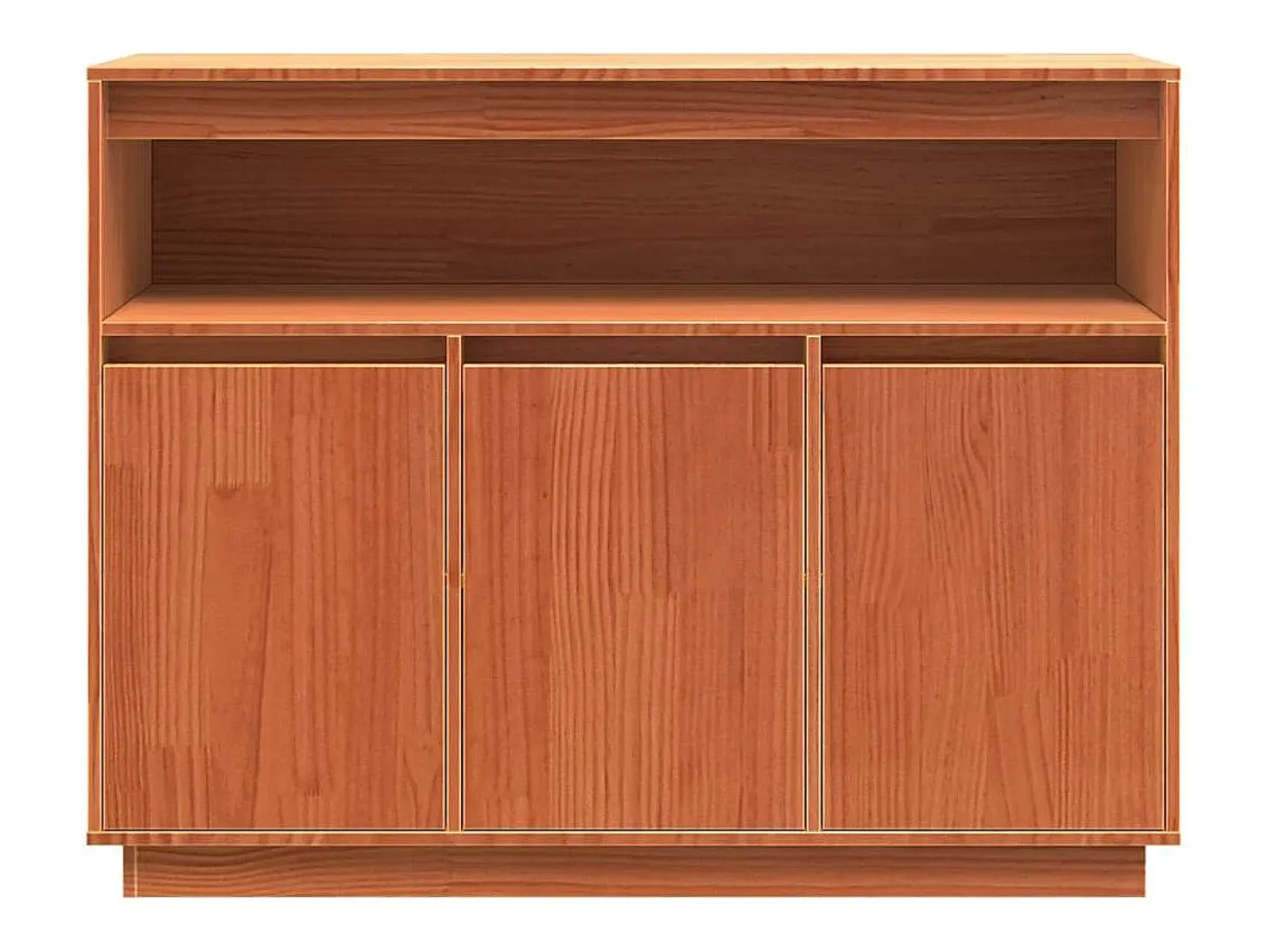 Vitrina Marrón 104.5 x 34 x 80 cm