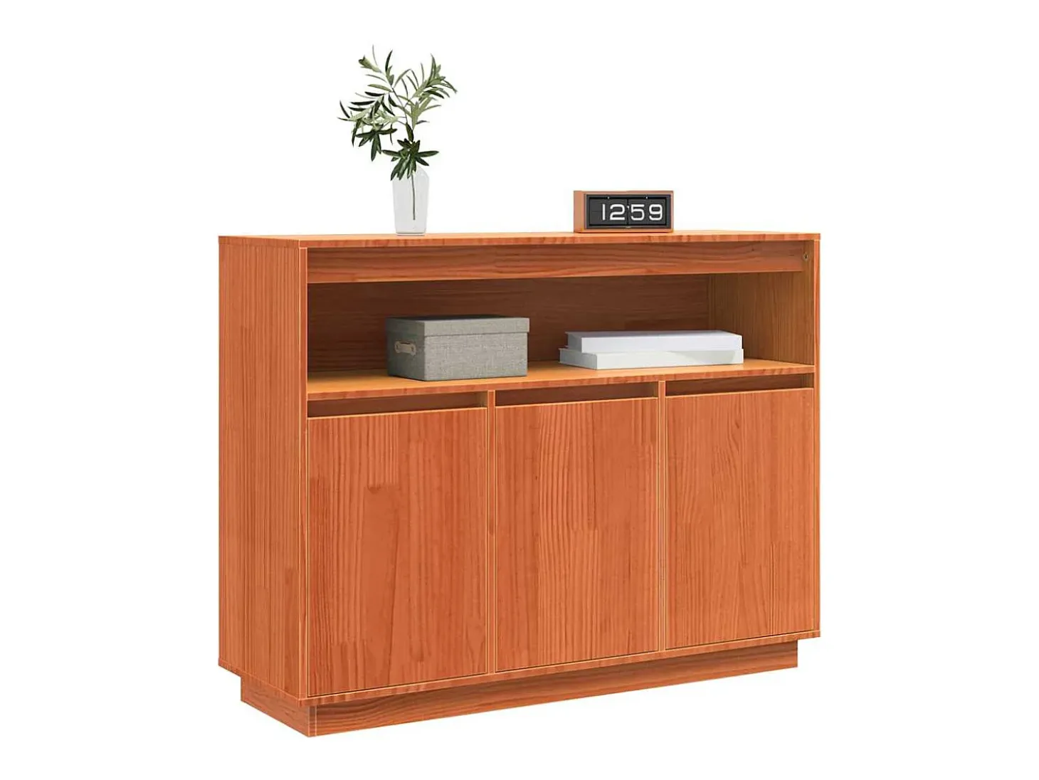Vitrina Marrón 104.5 x 34 x 80 cm