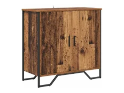 Vitrina Marrón 78 x 35.5 x 74.5 cm Madera contrachapada