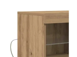 Vitrina Marrón 81 x 37 x 67 cm Madera contrachapada