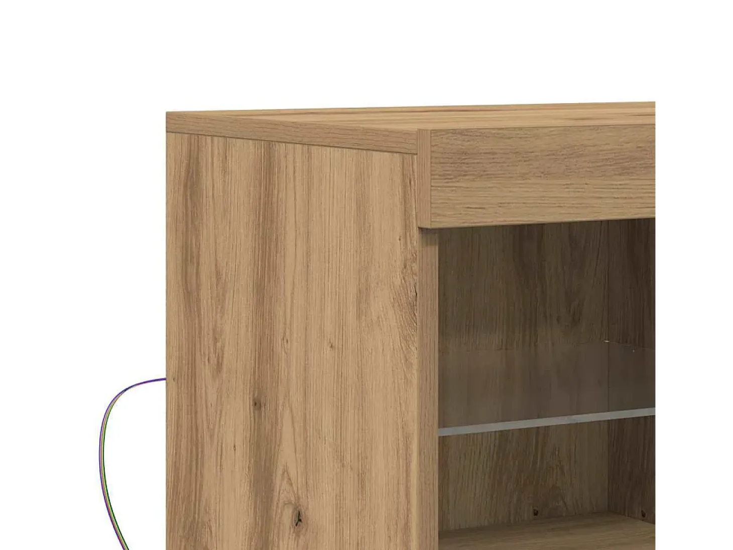 Vitrina Marrón 81 x 37 x 67 cm Madera contrachapada