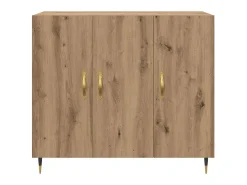 Vitrina Marrón 90 x 34 x 80 cm Madera contrachapada