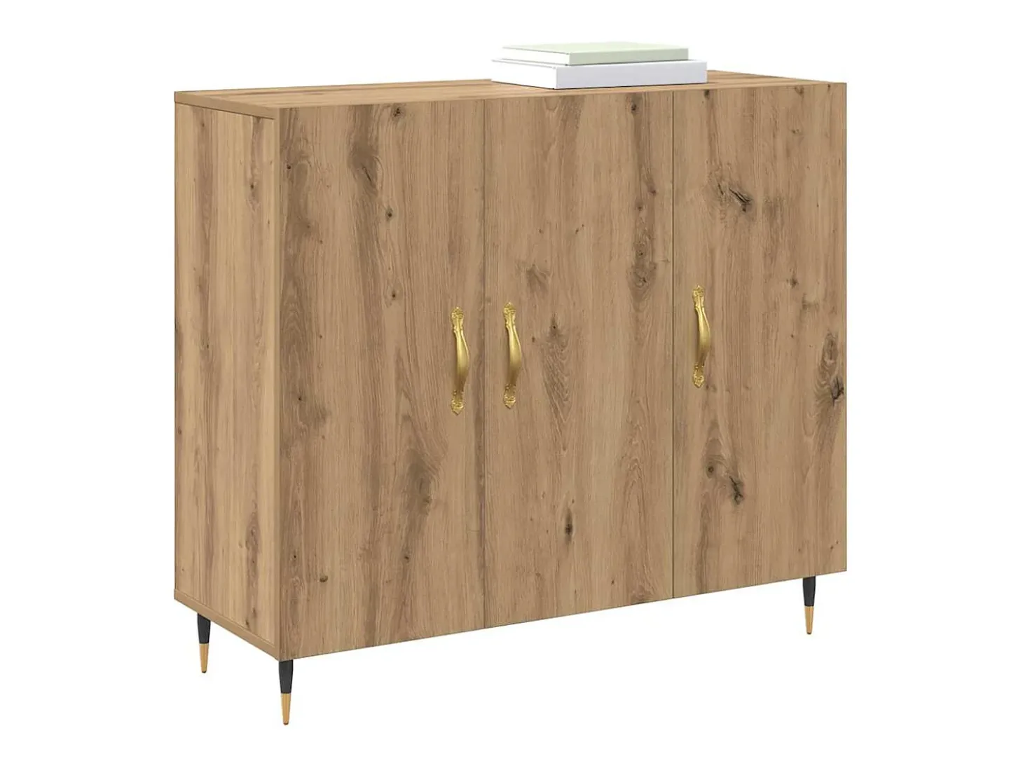 Vitrina Marrón 90 x 34 x 80 cm Madera contrachapada