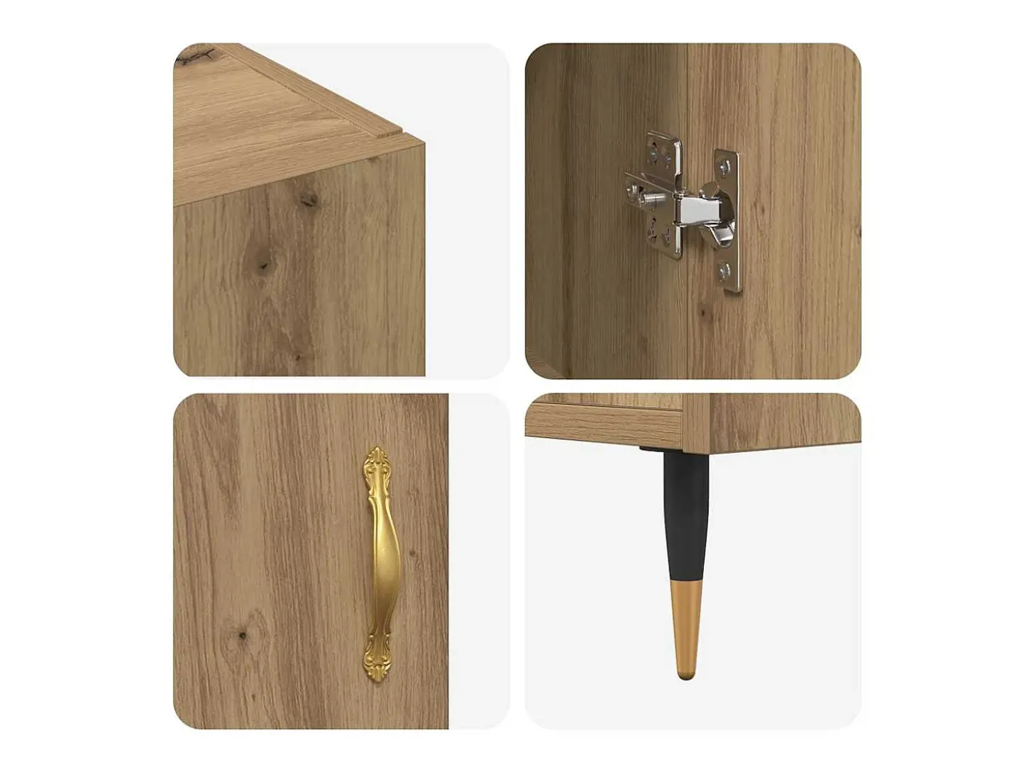 Vitrina Marrón 90 x 34 x 80 cm Madera contrachapada