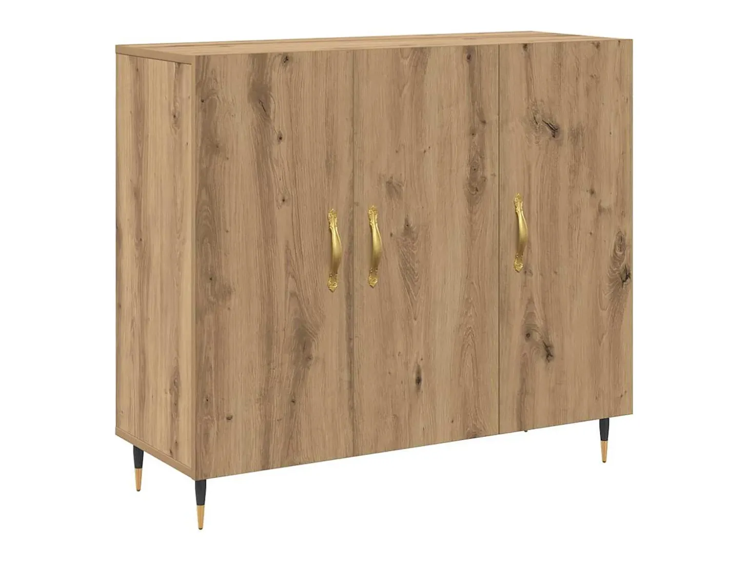 Vitrina Marrón 90 x 34 x 80 cm Madera contrachapada