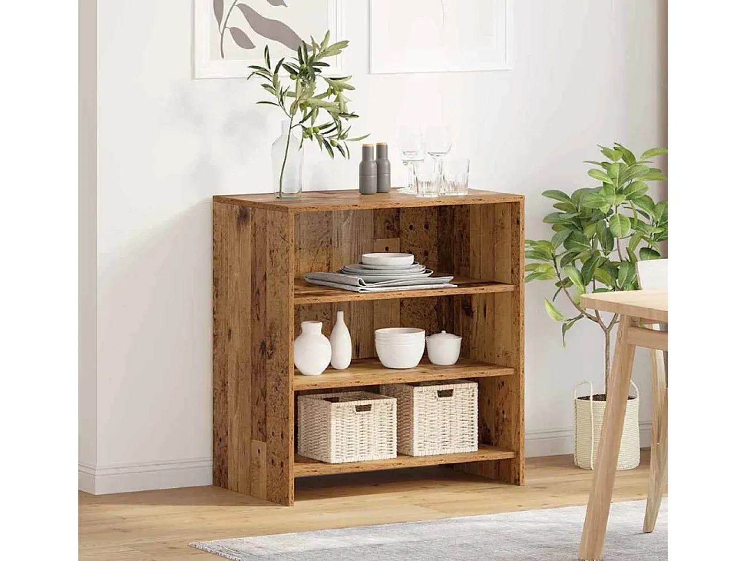 Vitrina Marrón 70 x 41 x 75 cm Madera contrachapada