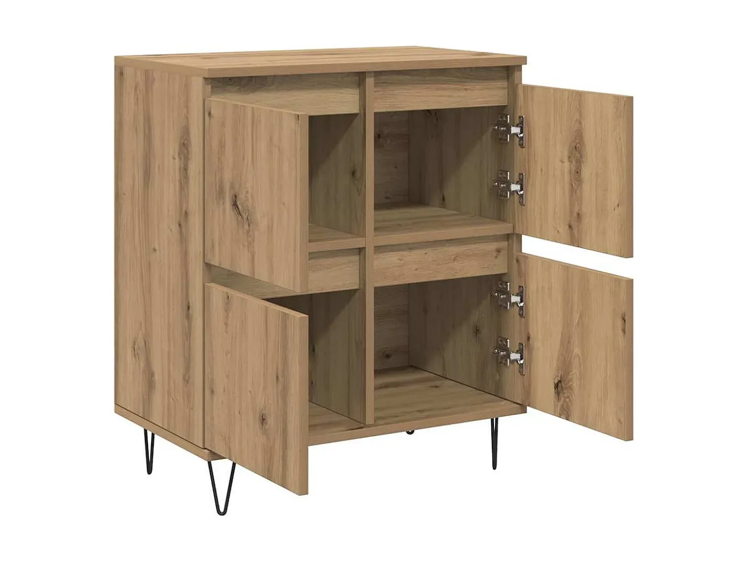 Vitrina Marrón 60 x 35 x 70 cm Madera contrachapada
