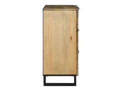 Vitrina Marrón 60 x 33.5 x 75 cm Madera maciza de Mango