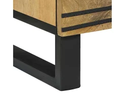 Vitrina Marrón 60 x 33.5 x 75 cm Madera maciza de Mango