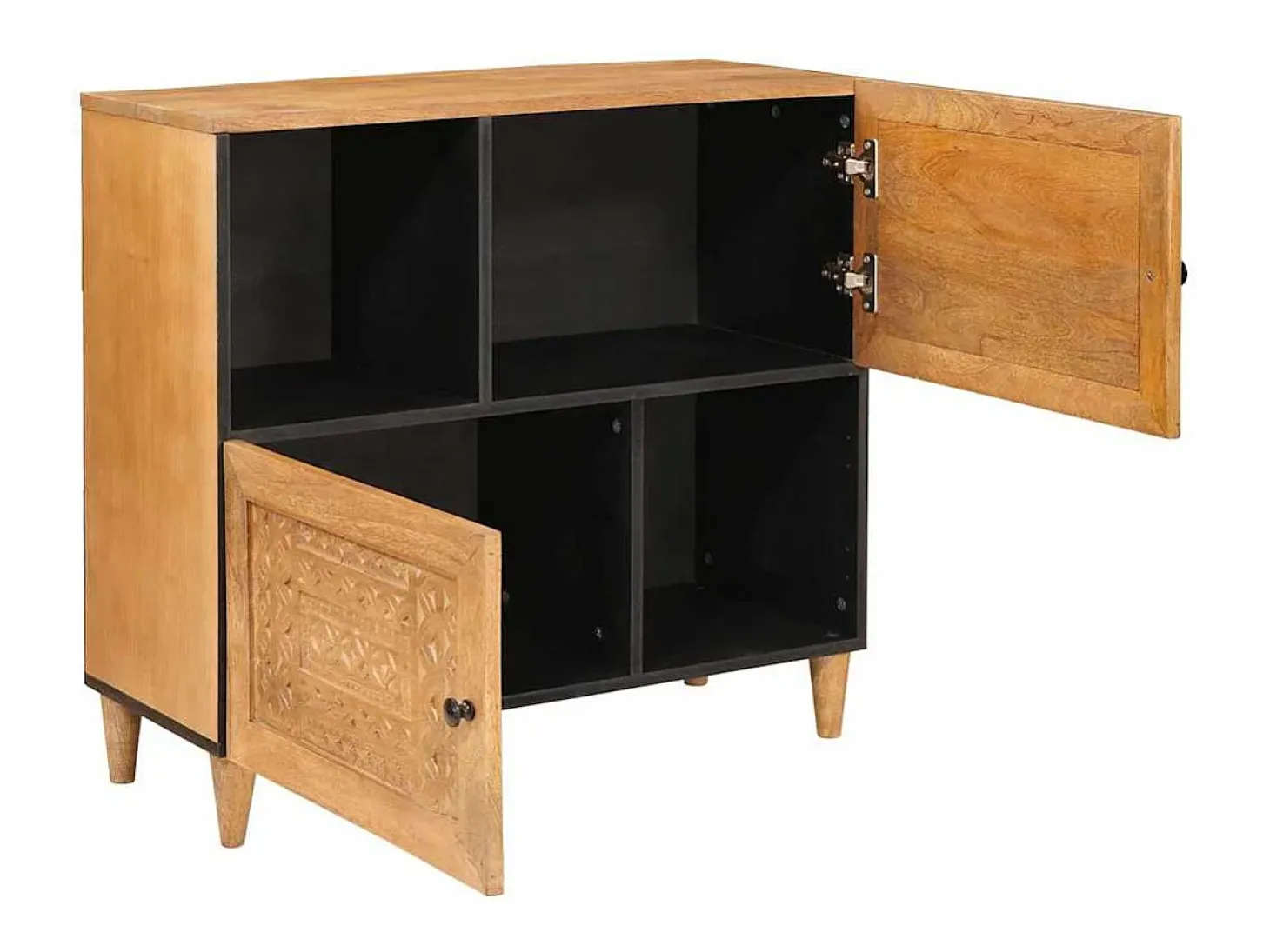 Vitrina Marrón claro 33.5 x 80 x 75 cm