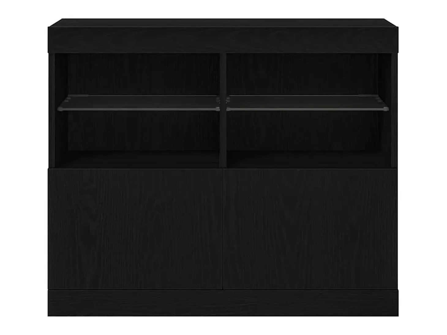 Vitrina Negro 81 x 37 x 67 cm Madera contrachapada
