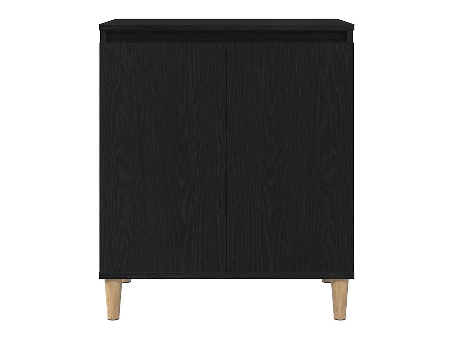 Vitrina Negro 60 x 35 x 70 cm Madera contrachapada