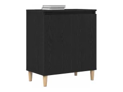 Vitrina Negro 60 x 35 x 70 cm Madera contrachapada