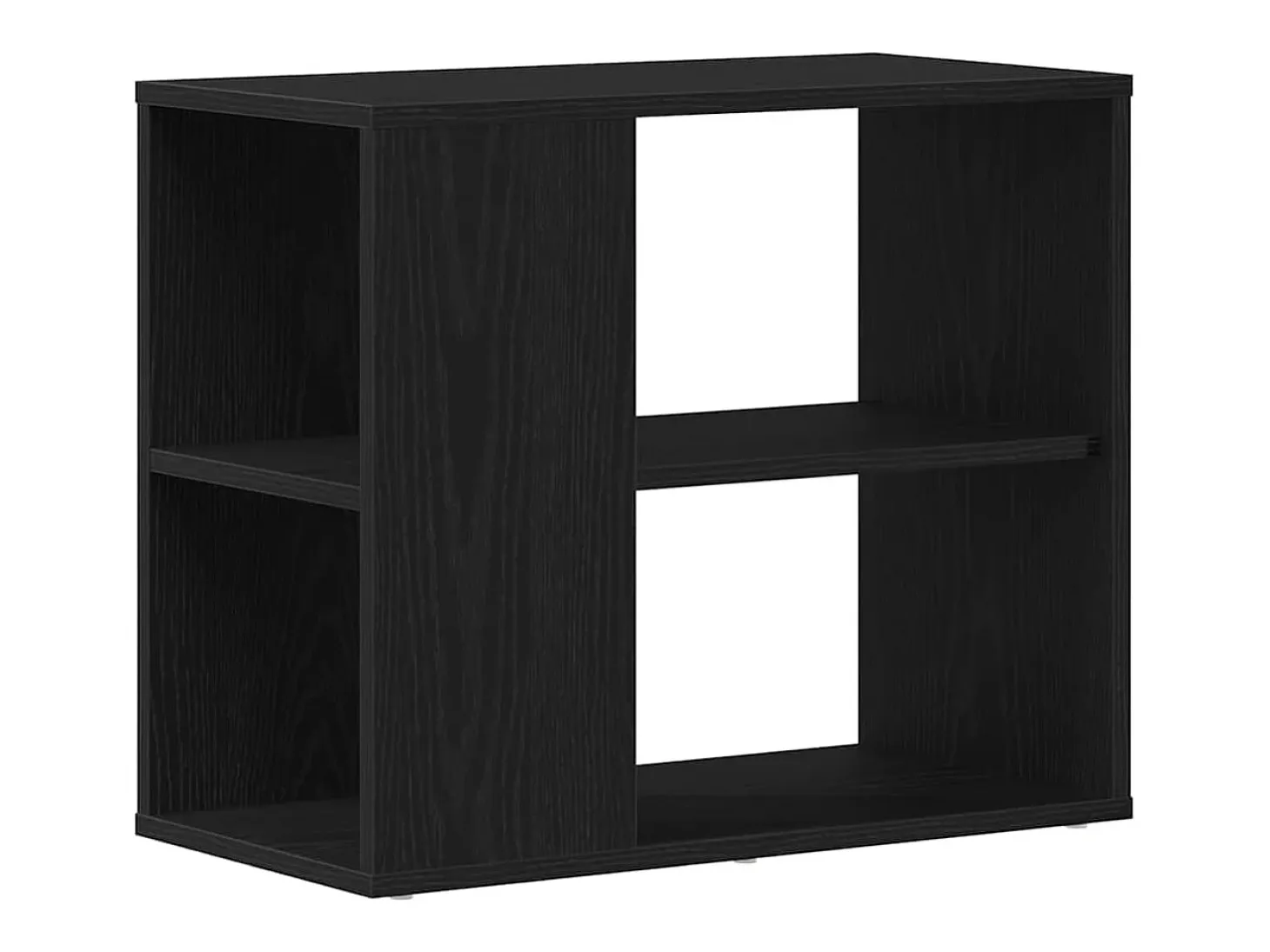 Vitrina Negro 60 x 30 x 50 cm Madera contrachapada