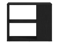 Vitrina Negro 60 x 30 x 50 cm Madera contrachapada