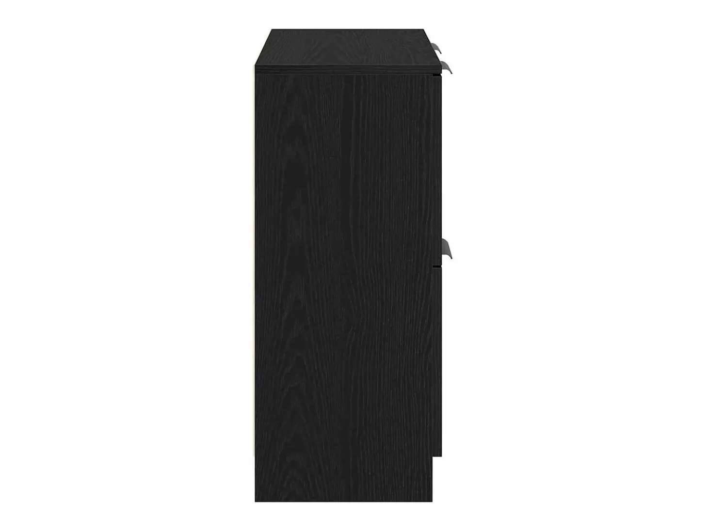 Vitrina Negro 60 x 30 x 70 cm Madera contrachapada
