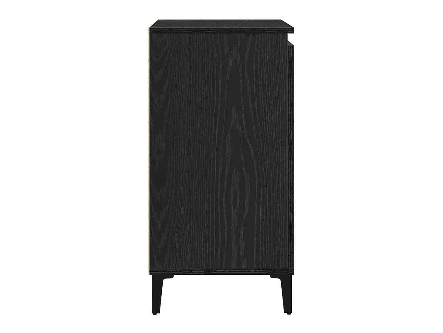 Vitrina Negro 60 x 35 x 70 cm Madera contrachapada