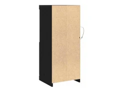 Vitrina Negro 41 x 37 x 100 cm Madera contrachapada