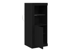 Vitrina Negro 41 x 37 x 100 cm Madera contrachapada