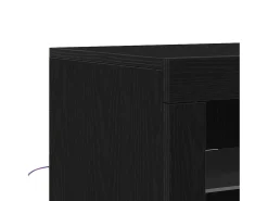 Vitrina Negro 41 x 37 x 100 cm Madera contrachapada