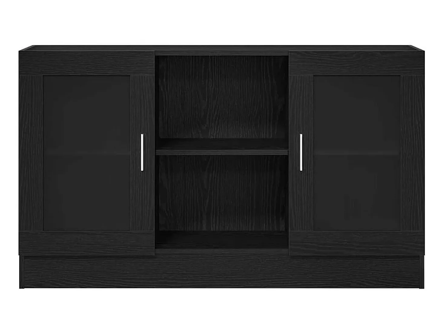 Vitrina Negro 120 x 30.5 x 70 cm Madera contrachapada
