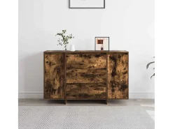Vitrina Roble ahumado 120 x 41 x 75 cm Madera contrachapada