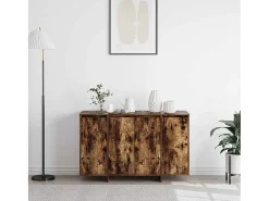 Vitrina Roble ahumado 120 x 41 x 75 cm Madera contrachapada