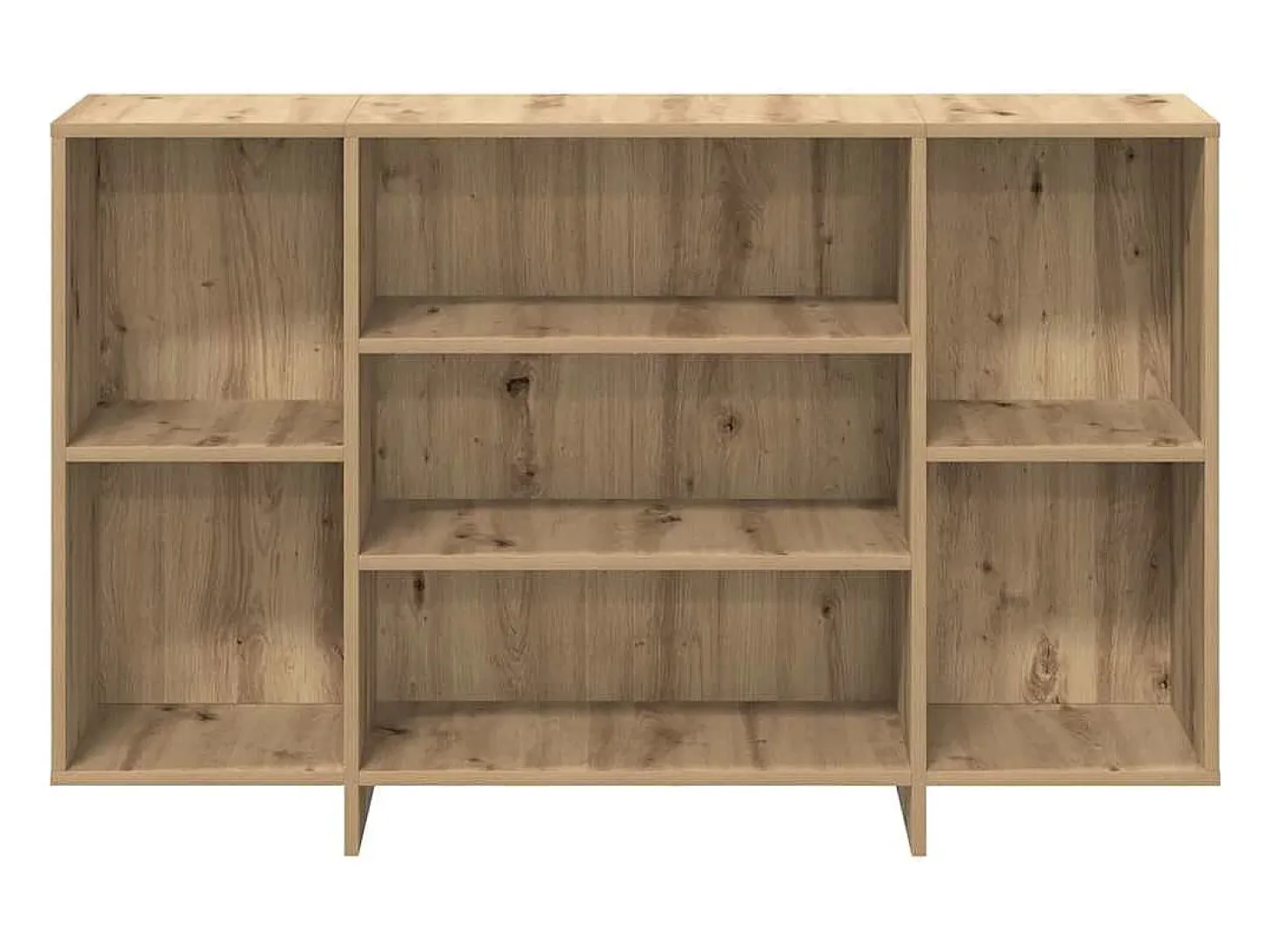 Vitrina Roble artisan 120 x 30 x 75 cm Madera contrachapada